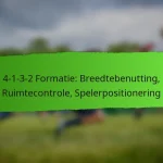 4-1-3-2 Formatie: Counter-aanvalstrategieën, Druktechnieken, Opbouwspel