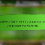 Tactische Analyse: Spelerpositionering, Bewegingspatronen, Tactische discipline