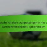 Vervangende Middenvelder in de 4-1-3-2: Tactische wijzigingen, Verse benen, Invloed op het spel